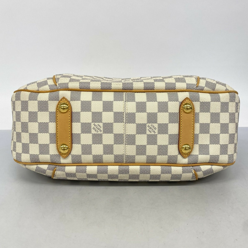 路易威登 Damier Azur Galliera PM 女士單肩包 N55215 白色-2