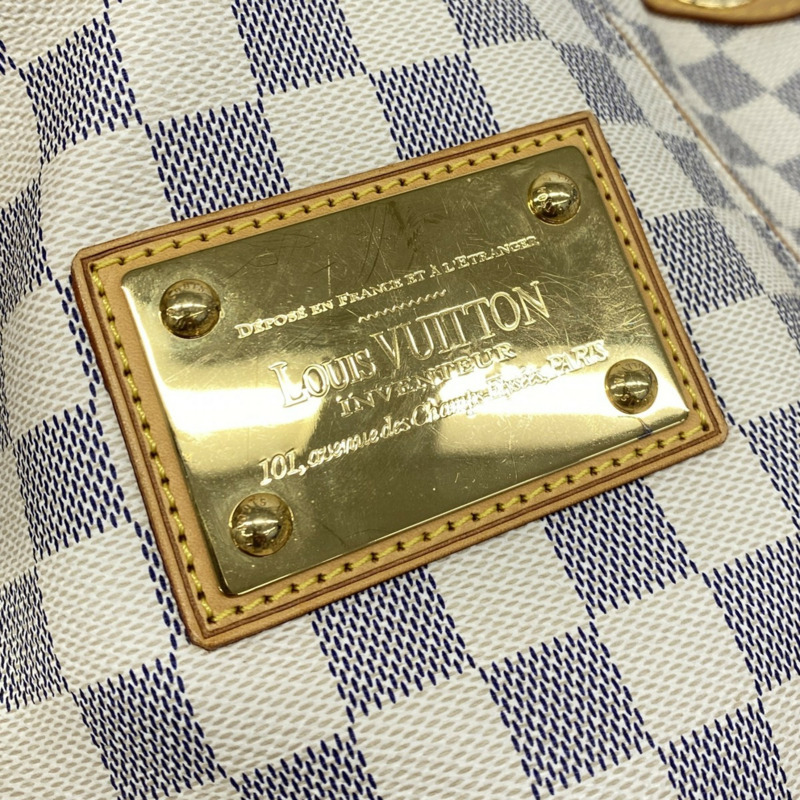 路易威登 Damier Azur Galliera PM 女士單肩包 N55215 白色-7