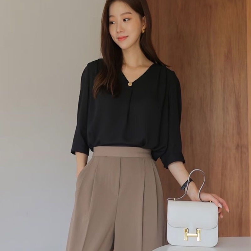 HERMES 珍珠灰金扣康康24肩背斜背包24*18.5*6 98新配件盒子塵袋-0