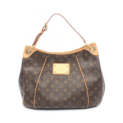 路易威登 Galliera PM 單肩包 M56382 Monogram 皮革 棕色 二手 LV