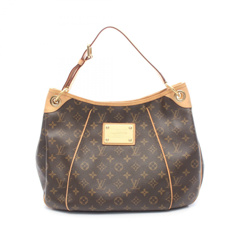 路易威登 Galliera PM 單肩包 M56382 Monogram 皮革 棕色 二手 LV-0
