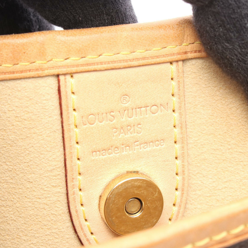 路易威登 Galliera PM 單肩包 M56382 Monogram 皮革 棕色 二手 LV-3