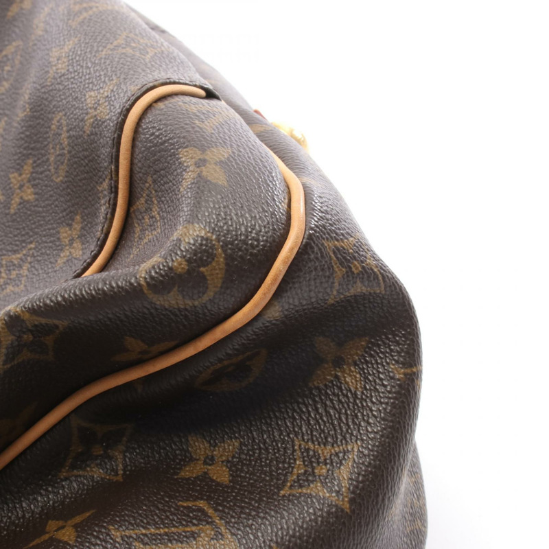 路易威登 Galliera PM 單肩包 M56382 Monogram 皮革 棕色 二手 LV-6