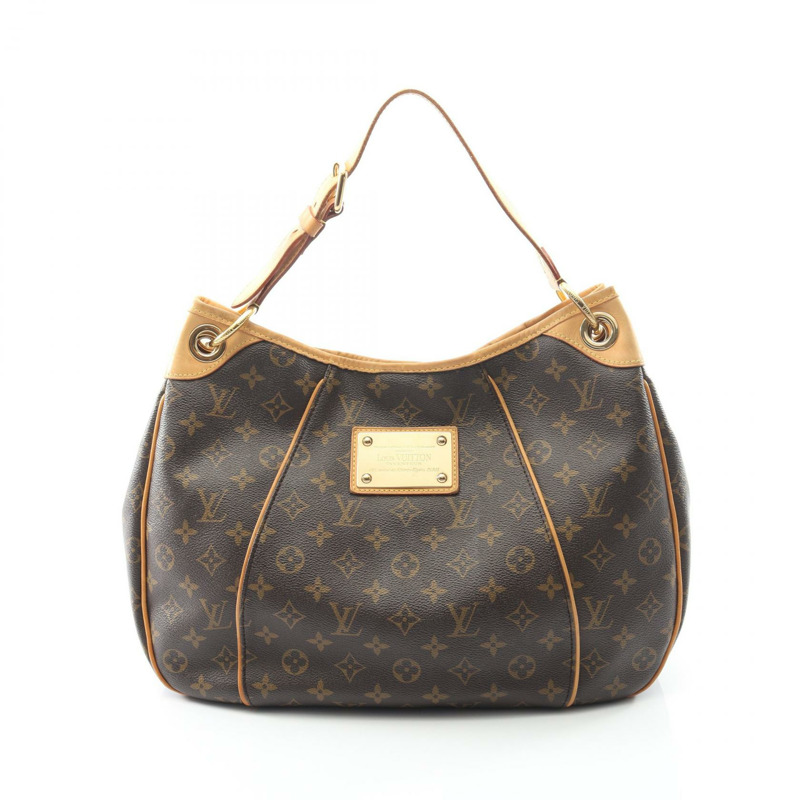 路易威登 Galliera PM 單肩包 M56382 Monogram 皮革 棕色 二手 LV-0