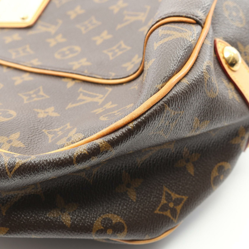 路易威登 Galliera PM 單肩包 M56382 Monogram 皮革 棕色 二手 LV-6