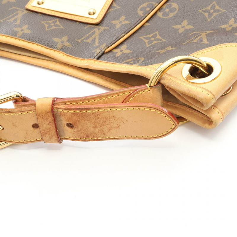 路易威登 Galliera PM 單肩包 M56382 Monogram 皮革 棕色 二手 LV-7