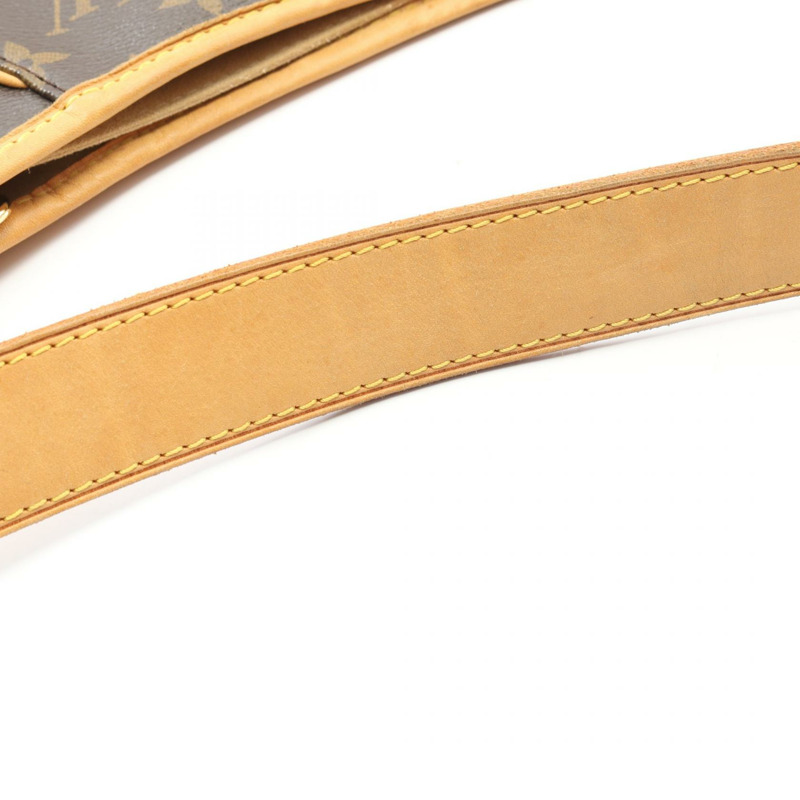 路易威登 Galliera PM 單肩包 M56382 Monogram 皮革 棕色 二手 LV-8