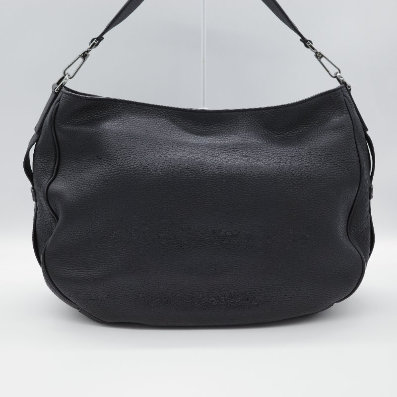 Dior 迪奧 Saddle Soft 黑色 粒面小牛皮 肩背包-2