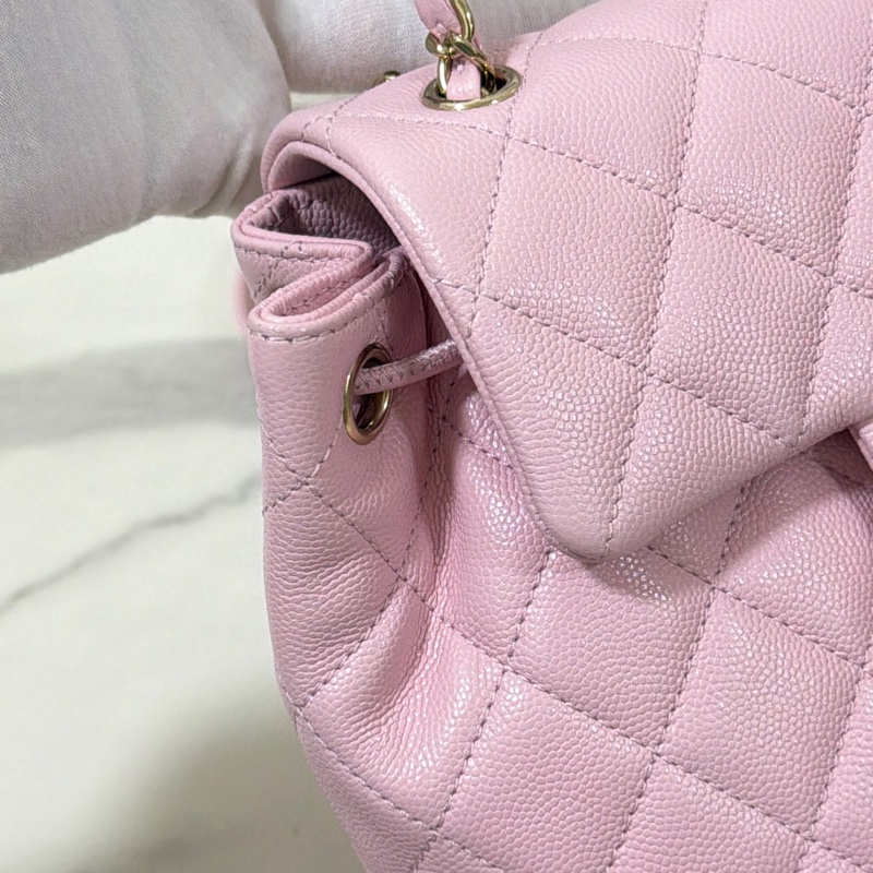 新年粉紅 業績長紅📈 香奈兒 薩爾茲堡 mini 粉 晶片款-10