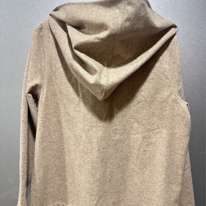 Hermes 愛瑪仕 連帽外套 圍巾上衣 100%喀什米爾羊毛-1