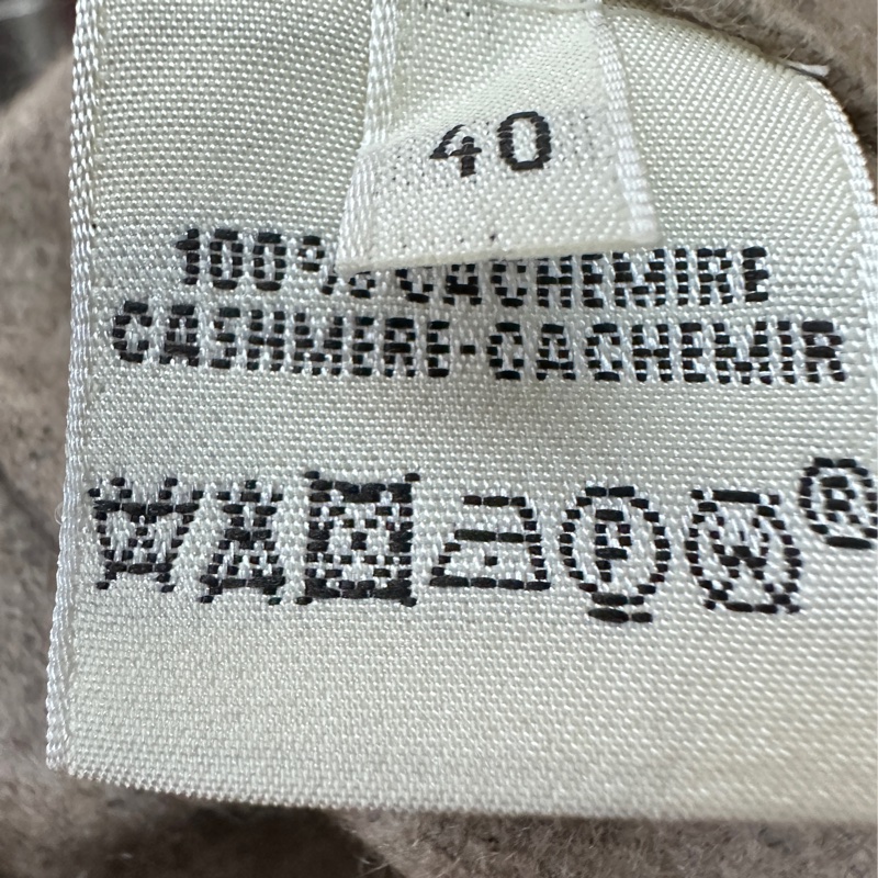 Hermes 愛瑪仕 連帽外套 圍巾上衣 100%喀什米爾羊毛-3