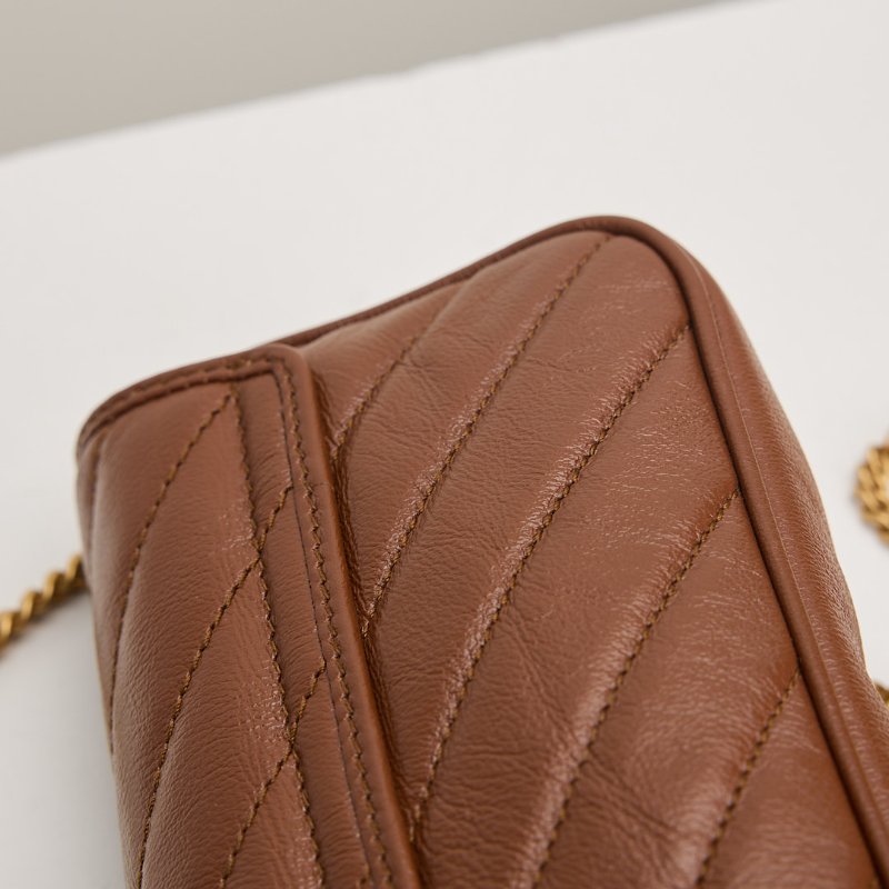 二手Gucci marmont supermini 焦糖-8