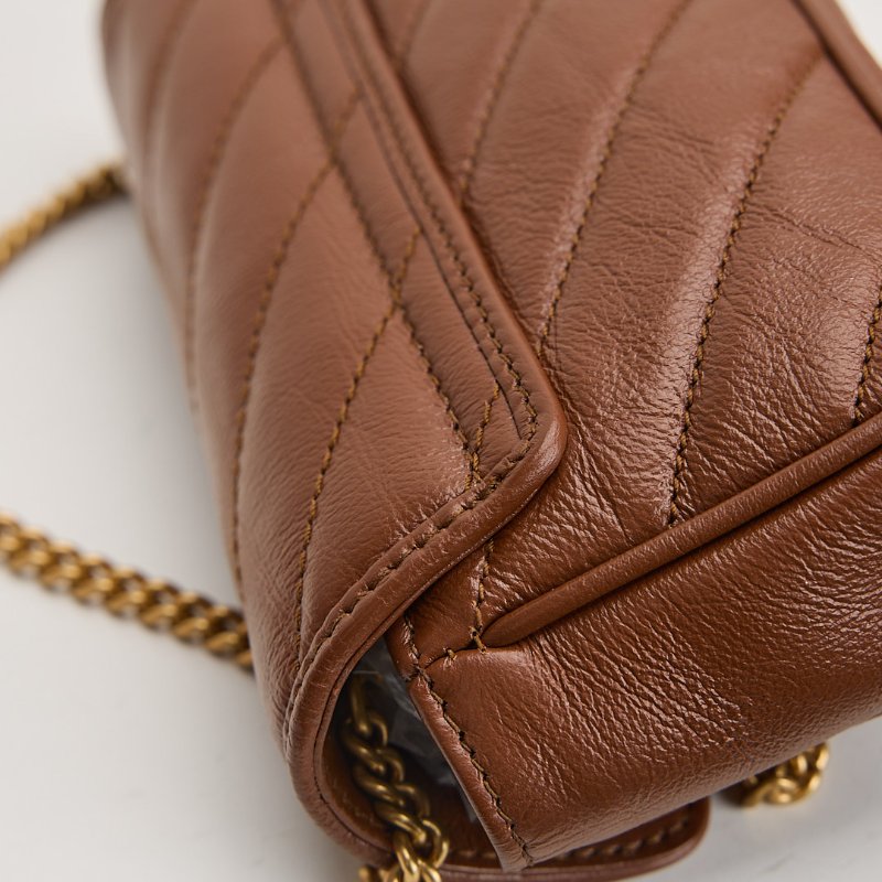 二手Gucci marmont supermini 焦糖-9