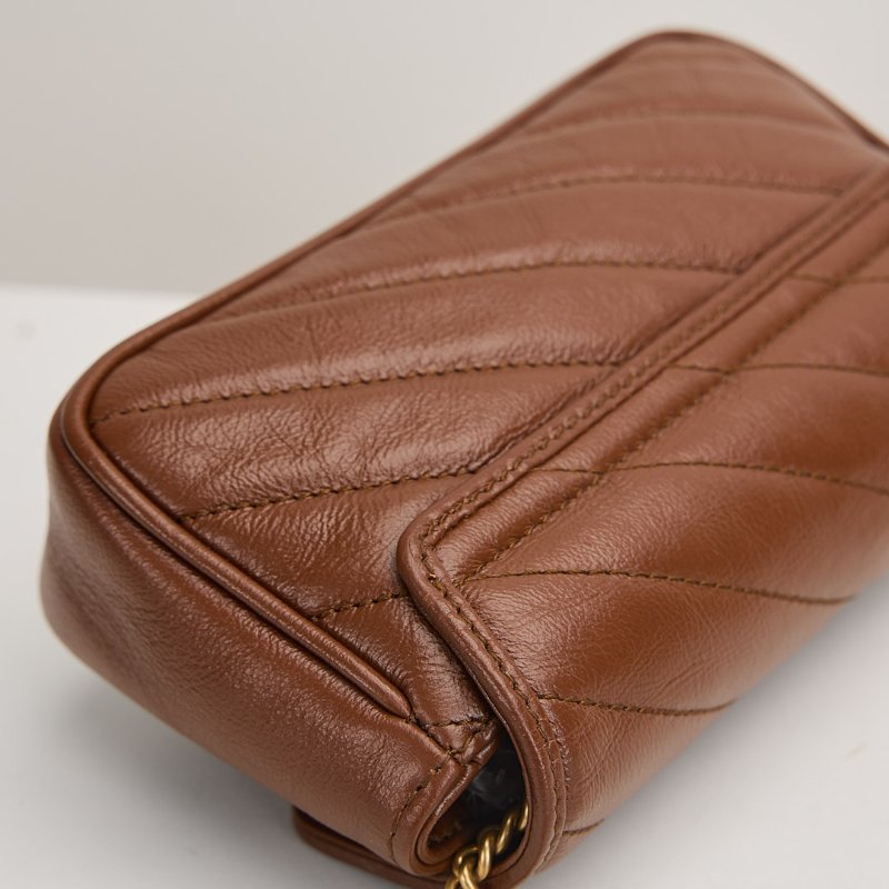 二手Gucci marmont supermini 焦糖-12