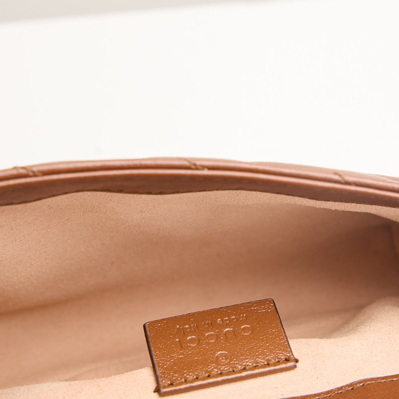 二手Gucci marmont supermini 焦糖-16
