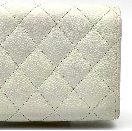 🌷Chanel Boy 米白色短夾｜經典花紋✦fufu style 精品✦ 氣質款｜-5