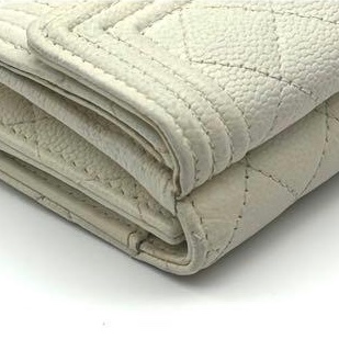 🌷Chanel Boy 米白色短夾｜經典花紋✦fufu style 精品✦ 氣質款｜-14