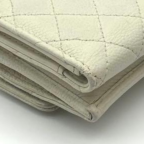 🌷Chanel Boy 米白色短夾｜經典花紋✦fufu style 精品✦ 氣質款｜-19