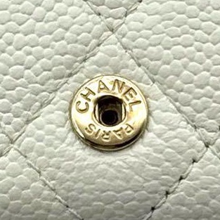 🌷Chanel Boy 米白色短夾｜經典花紋✦fufu style 精品✦ 氣質款｜-22