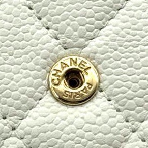 🌷Chanel Boy 米白色短夾｜經典花紋✦fufu style 精品✦ 氣質款｜-24