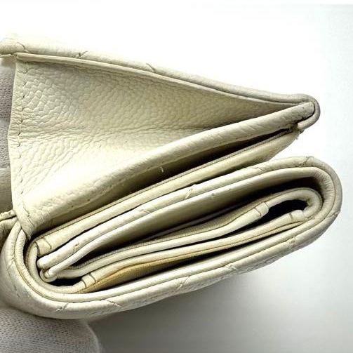 🌷Chanel Boy 米白色短夾｜經典花紋✦fufu style 精品✦ 氣質款｜-32