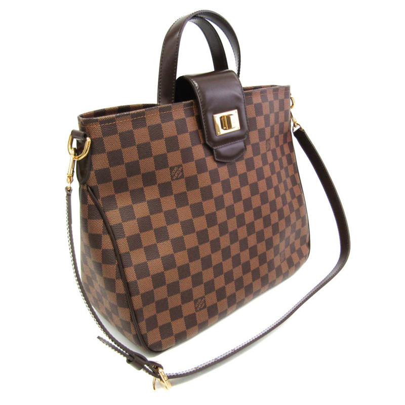 Louis Vuitton Damier Cabas Roseberry N41177 女士手提包，單肩包 Ebene-4