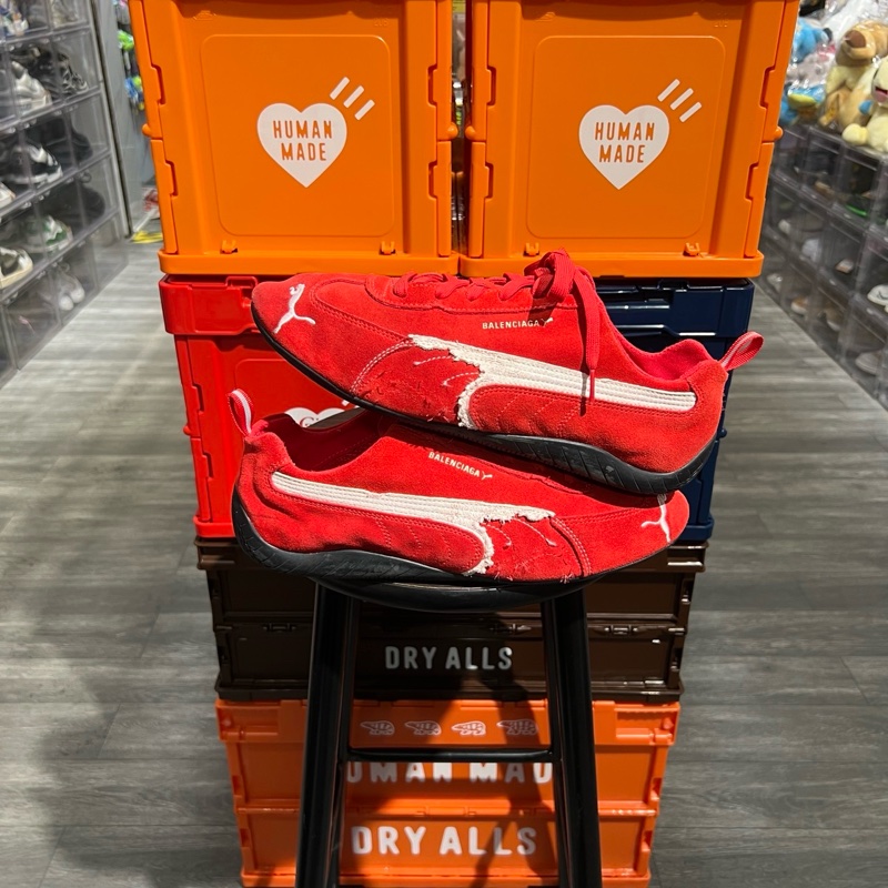 巴黎世家 x puma 紅色做舊Us10.5-1