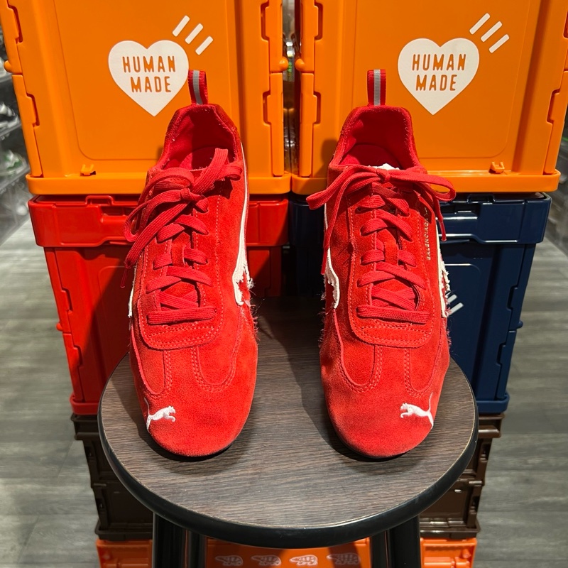 巴黎世家 x puma 紅色做舊Us10.5-3