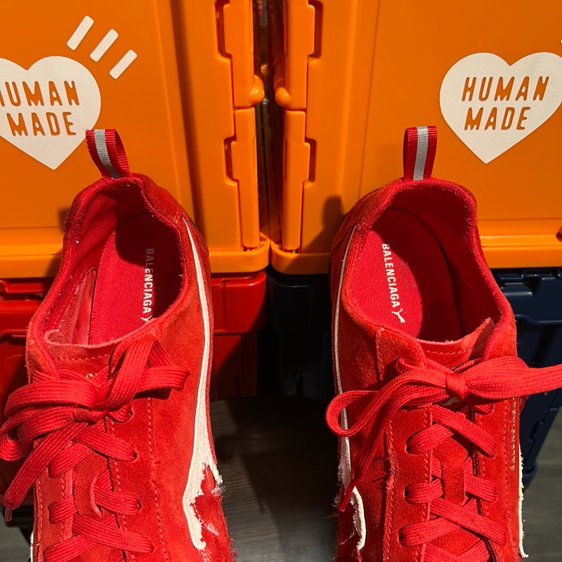 巴黎世家 x puma 紅色做舊Us10.5-5