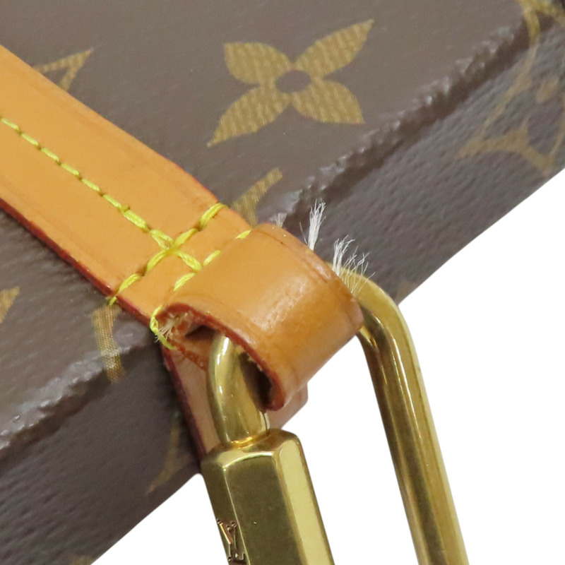 棕色 原花帆布 Box Phone Case 手機包【LOUIS VUITTON LV 路易威登】 M68523-11