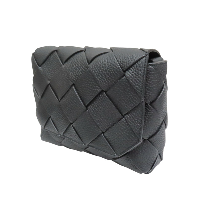 黑色 牛皮編織 DIAGO Shoulder 肩背包【BOTTEGA VENETA BV 寶緹嘉】 795637-2