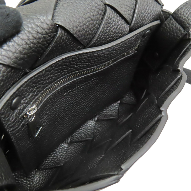 黑色 牛皮編織 DIAGO Shoulder 肩背包【BOTTEGA VENETA BV 寶緹嘉】 795637-4