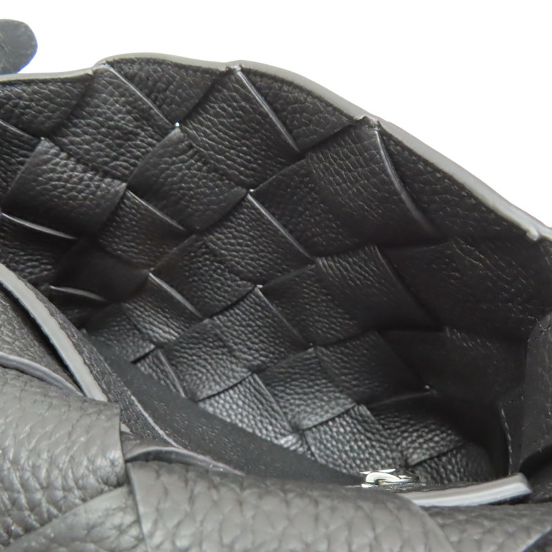 黑色 牛皮編織 DIAGO Shoulder 肩背包【BOTTEGA VENETA BV 寶緹嘉】 795637-6