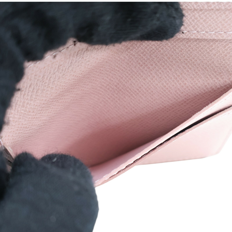 棕色 原花帆布 Zoe 扣式 三折 短夾 M62933【LOUIS VUITTON LV 路易威登】 M62933-7