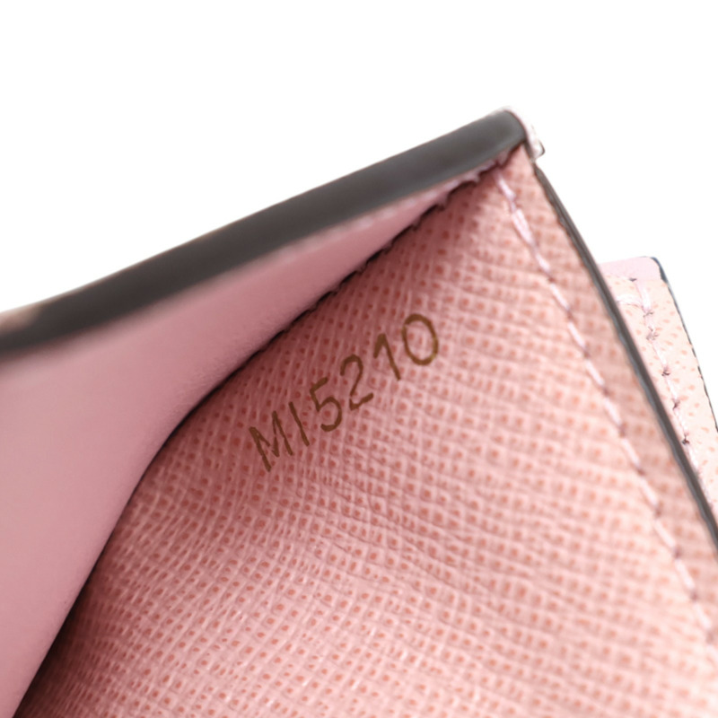 棕色 原花帆布 Zoe 扣式 三折 短夾 M62933【LOUIS VUITTON LV 路易威登】 M62933-11