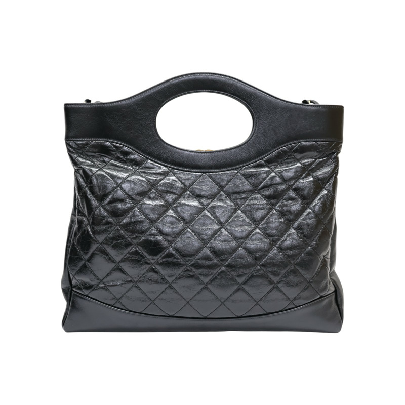 黑色牛皮 31 Bag 兩用包 AS1010【CHANEL 香奈兒】 AS1010-1