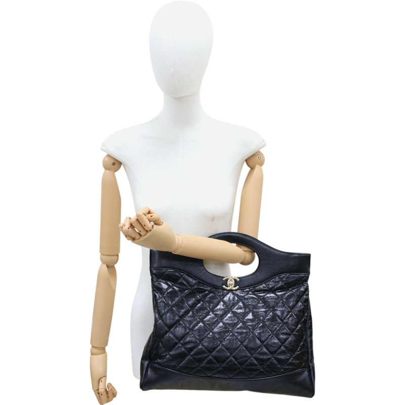 黑色牛皮 31 Bag 兩用包 AS1010【CHANEL 香奈兒】 AS1010-10