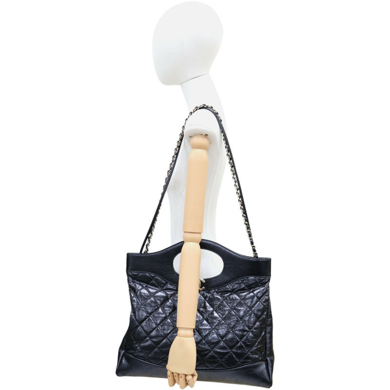 黑色牛皮 31 Bag 兩用包 AS1010【CHANEL 香奈兒】 AS1010-11