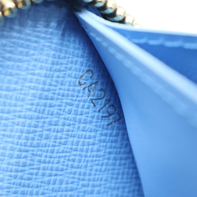 棕色 原花帆布 Portefeuille Clemence 拉鍊 長夾 N64425【LOUIS VUITTON LV 路易威登】 N64425-9