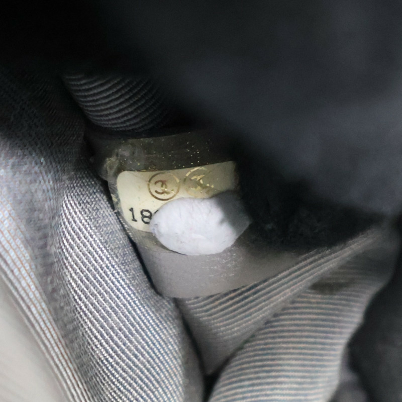 黑色 菱格紋 Caviar牛皮 French Riviera 翻蓋 鍊帶 肩背包 A66801 無卡【CHANEL 香奈兒】 A66801-8