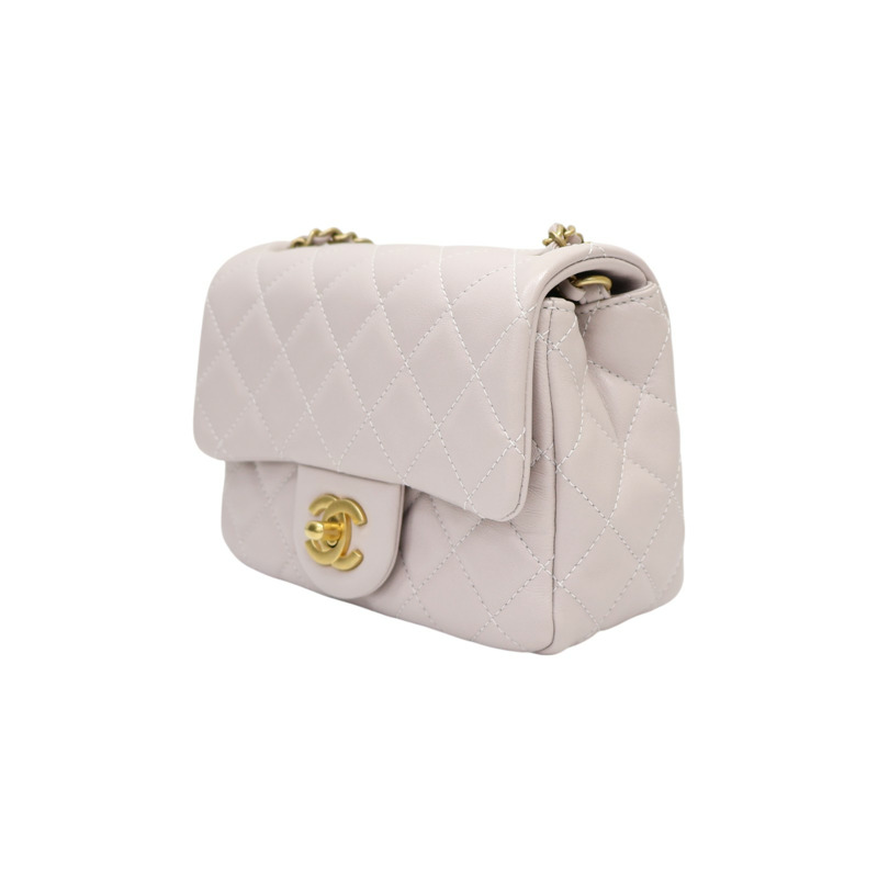 紫色羊皮 Coco 17 金球 鍊帶 肩背包 AS1786【CHANEL 香奈兒】 AS1786-2