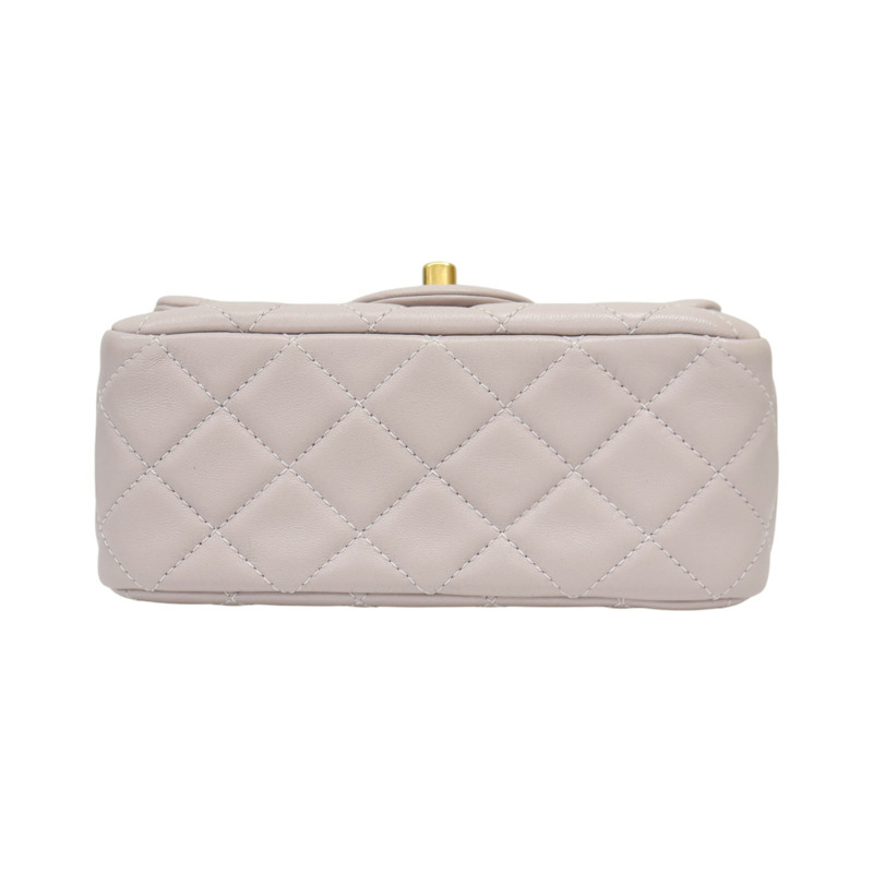 紫色羊皮 Coco 17 金球 鍊帶 肩背包 AS1786【CHANEL 香奈兒】 AS1786-3