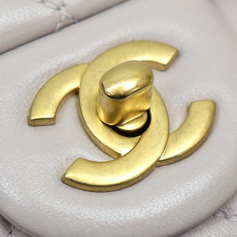 紫色羊皮 Coco 17 金球 鍊帶 肩背包 AS1786【CHANEL 香奈兒】 AS1786-15