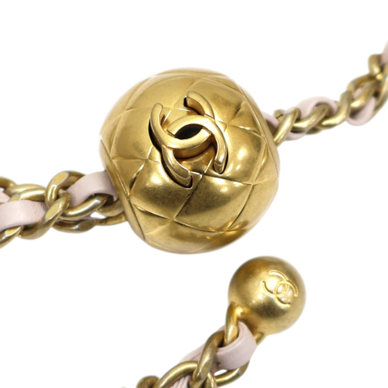 紫色羊皮 Coco 17 金球 鍊帶 肩背包 AS1786【CHANEL 香奈兒】 AS1786-18