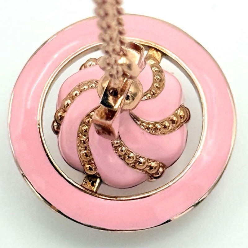 🌷Vivienne Westwood *稀有*3D粉色星球項鍊 ｜經典花紋✦fufu style 精品✦ 氣質款｜-10