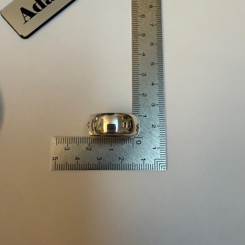 montblanc 萬寶龍銀戒-9