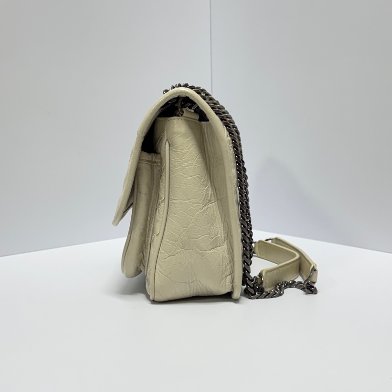 【極新🎁 配件滿】 YSL Baby NIKI 「專櫃最新款D釦」 斜背包（專櫃96,850）-16
