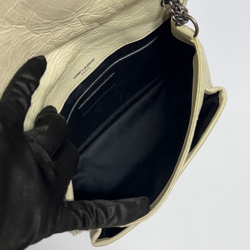 【極新🎁 配件滿】 YSL Baby NIKI 「專櫃最新款D釦」 斜背包（專櫃96,850）-24