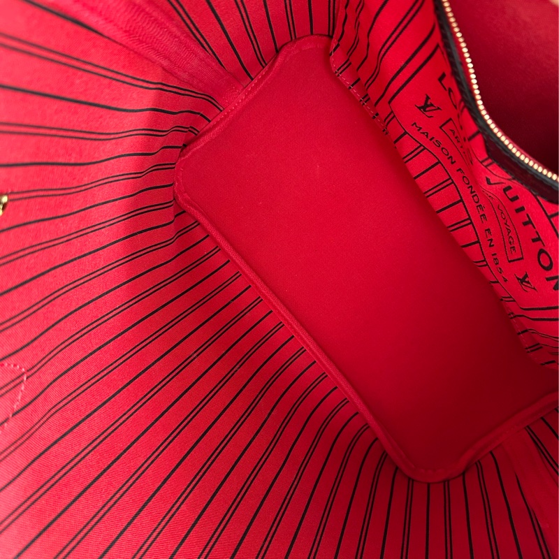 Lv never full mm 貓咪🐱托特包👜-16