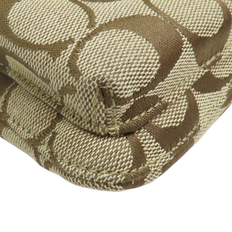 藍/棕色 帆布 肩背包【COACH 寇馳】-15